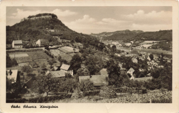 01824 Königstein Sächsische Schweiz o 1955