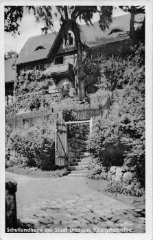 01824 Koenigstein School Camp of the City of Dresden Saxon Switzerland o 1950