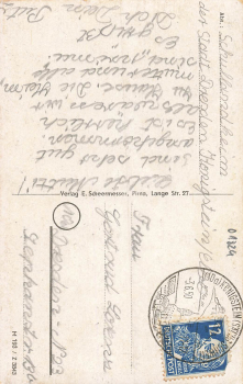 01824 Koenigstein School Camp of the City of Dresden Saxon Switzerland o 1950