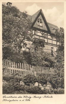 01824 Koenigstein Country Home of the King George School Saxon Switzerland * 1931