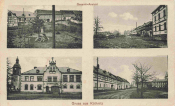 Köthnitz Neustadt Orla Mehrbildkarte o 1928