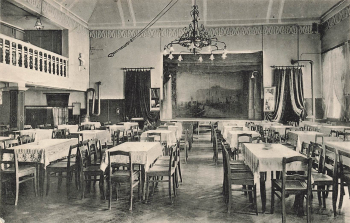 02763 Hoernitz Gasthof Albertsaal Interior view o 1916