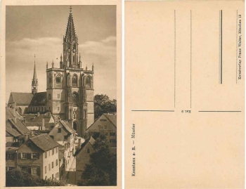 78465 Constance Lake Constance Munster Postcard *ca. 1920