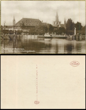 Konstanz excursion steamer Greif * approx. 1930
