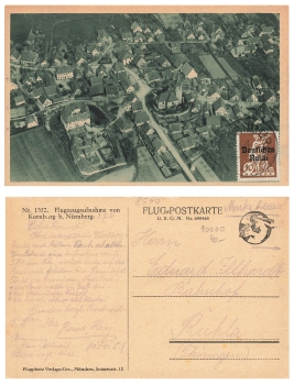 Kornburg Nürnberg aircraft photo o 3.7.1921