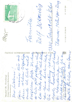 Kretscham-Rothensehma Neudorf Erzgebirge Diät Sanatorium o 1982