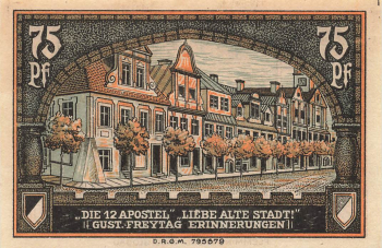 Kreuzburg Upper Silesia emergency banknote Kluczbork 1921