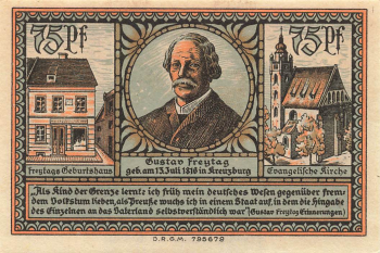 Kreuzburg Upper Silesia emergency banknote Kluczbork 1921