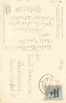 Kriebstein Zschopau Talsperre o 1948