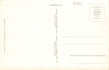 01814 Krippen Sächsische Schweiz und die Schrammsteine * 1930 Hahn-Foto11542