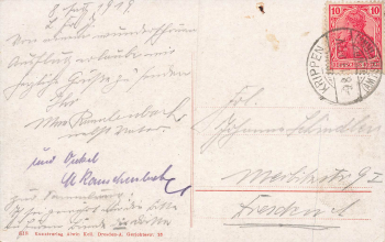 01814 Roelligmuehle Krippen Sächsische Schweiz o 1919