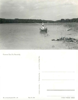 17237 Krummer See Angler *1962 Hanich0534