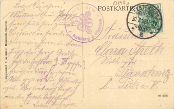 Kuhberg Netzschkau Vogtland Bismarckturm mit Unterkunftshaus o 1909
