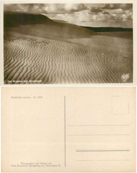Kurische Nehrung Ostpreußen Die Wunder der Dünenwelt * ca. 1930