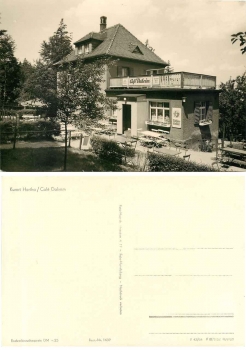 01737 Kurort Hartha Tharandter Wald  Cafe Daheim *1964 Hanich1639