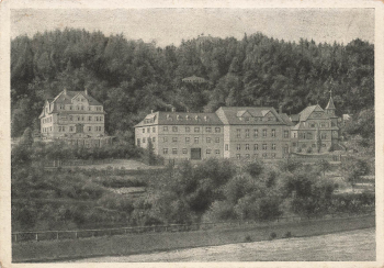 01824 Rathen Deaconess Home "Felsengrund" Saxon Switzerland o 1953