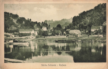 01824 Rathen Saxon Switzerland o 1928