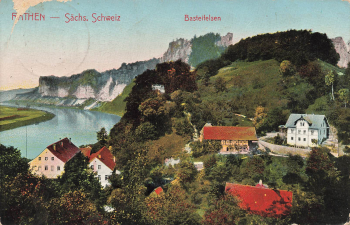 01824 Rathen Sächsische Schweiz o um 1920