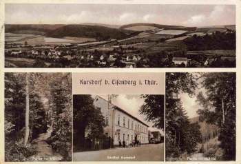 Kursdorf Eisenberg Thüringen Gasthof  o 1937