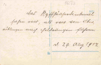 Kyffhäuser Kaiser-Wilhelm-Denkmal gebraucht 1917