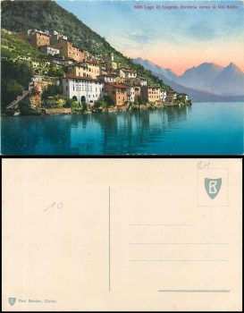 Lago di Lugano Gandria verso la Solda  *ca. 1920