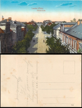 Landau Pfalz Ostbahnstrasse gebr. ca. 1920