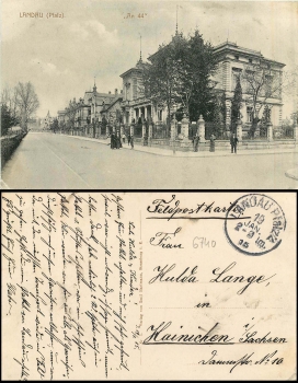 Landau Pfalz "An 44" o 19.01.1915