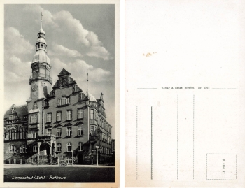Landeshut Schlesien Rathaus Kamienna Gora * um 1930