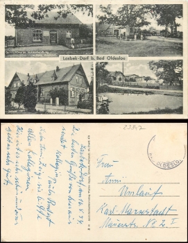Lasbek-Dorf bei Bad Oldesloe o 16.8.54