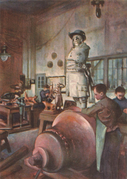 01979 Lauchhammer Linke-Hofmann A.G. 200 Jahre 1925 Künstlerkarte