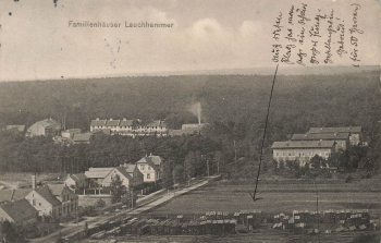 01979 Lauchhammer briquette factory with electric lighting system o 1917