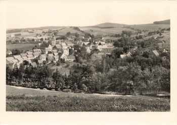 01778 Lauenstein Erzgebirge Print template * around 1960 Hanich Verlag