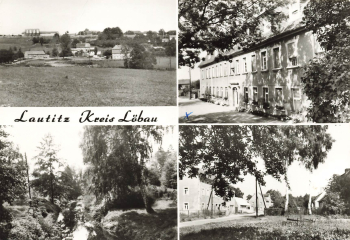 02708 Lautitz Löbau Mehrbildkarte o 1985