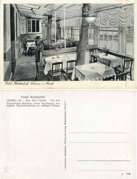 Lehnin Hotel Klosterhof * ca. 1930