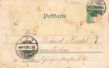 Leipzig Gruss aus ... Litho o 1900