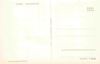 Leipzig Hauptbahnhof * 1956