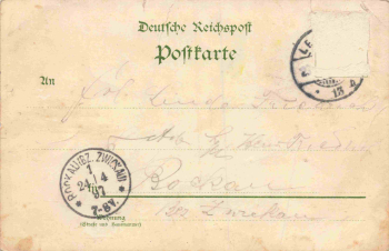 Leipzig Industrie & Gewerbe Ausstellung Litho Nr.  7 o 1897