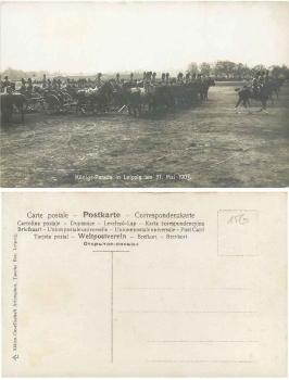 Leipzig Royal Parade on May 31, 1907