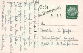 Möckern Leipzig Schmuckplatz mit Auferstehungskirche o 1934