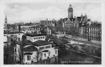 Leipzig  neues Rathaus * um 1930