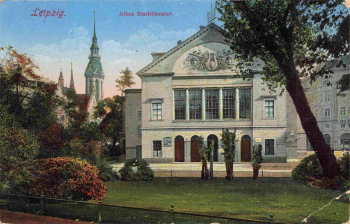Leipzig Altes Theater o 1915