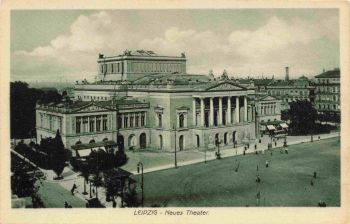 Leipzig neues Theater * um 1930