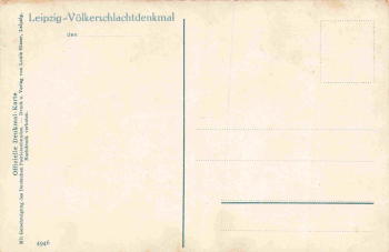Leipzig Völkerschlachtdenkmal