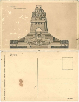 Leipzig Monument to the Battle of the Nations *ca. 1920