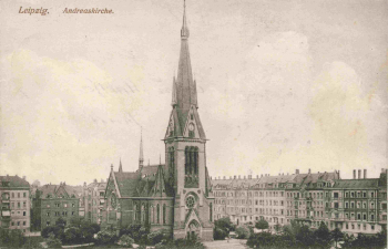 Leipzig Andreaskirche o 1915