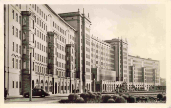 Leipzig Neubauten am Roßplatz o 1956