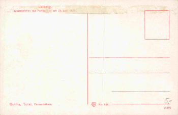 Gohlis Leipzig vom Leppelin Pasival III 1909