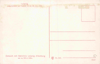 04418 Oetsch Markleeberg vom Leppelin Pasival III 1909