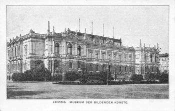 Leipzig Museum der Bildenden Künste * um 1900