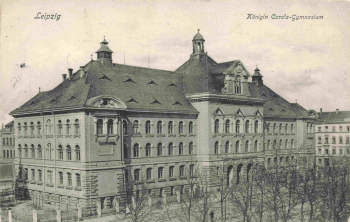 Leipzig Queen Carola Gymnasium – 1912